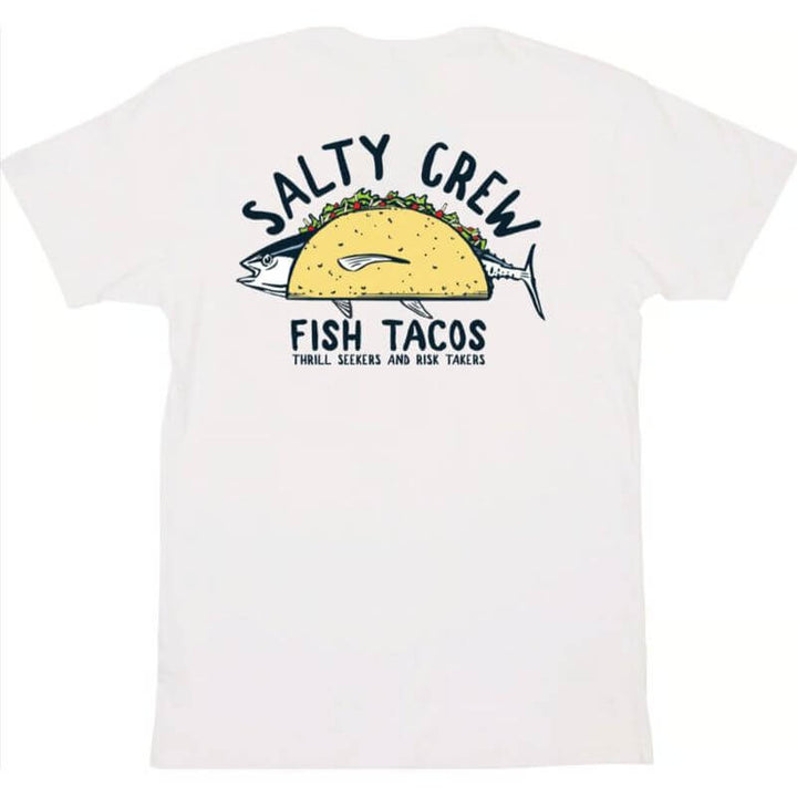 Salty Crew Herren Shirt Baja Fresh Premium - white