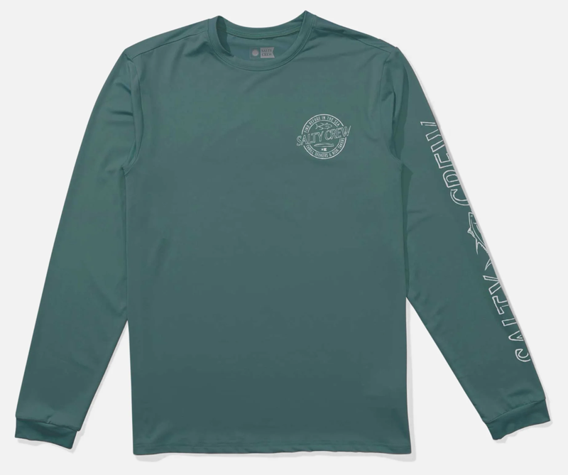 Salty Crew Herren Sunshirt Even Keel SS Tech Tee - hydro