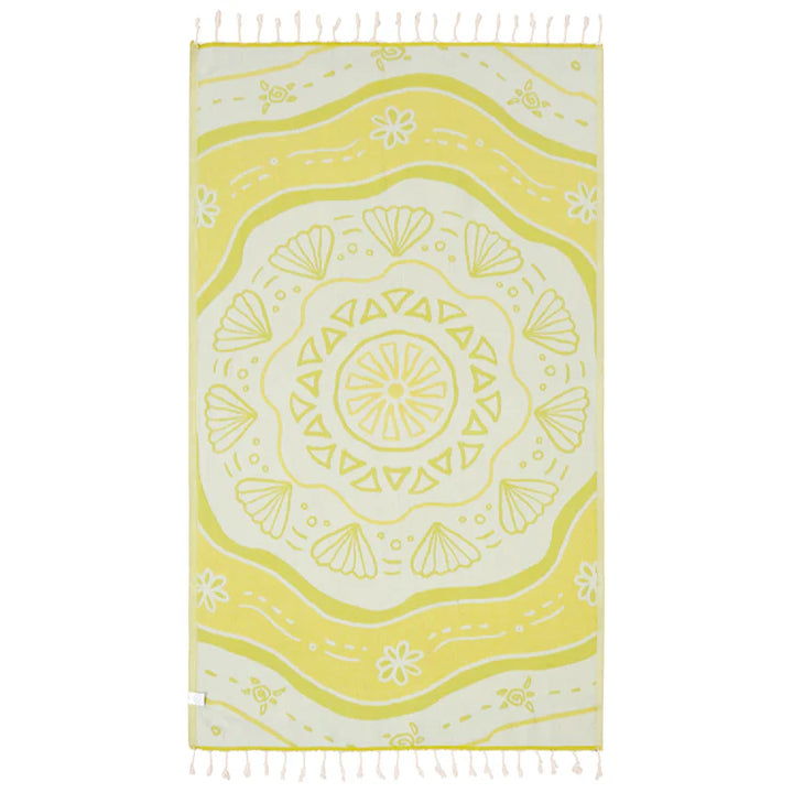 Sand Cloud Badetuch Coraline - lime