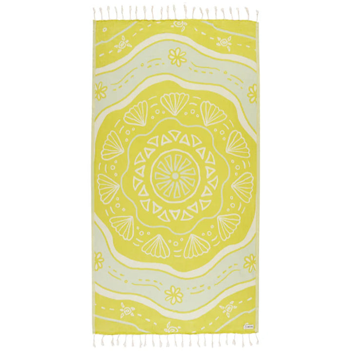 Sand Cloud Badetuch Coraline - lime