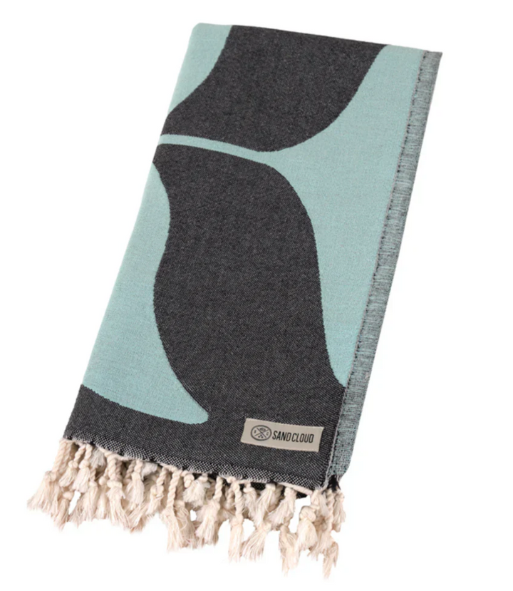 Sand Cloud Badetuch Geo Fluke - seaglass
