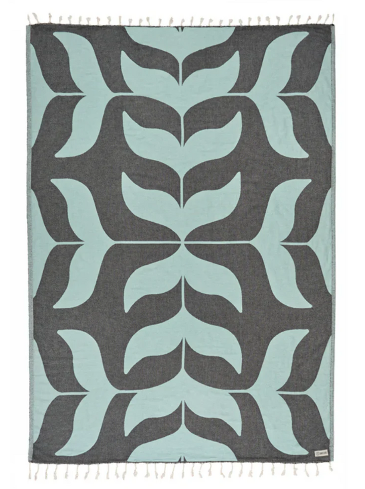 Sand Cloud Badetuch Geo Fluke - seaglass
