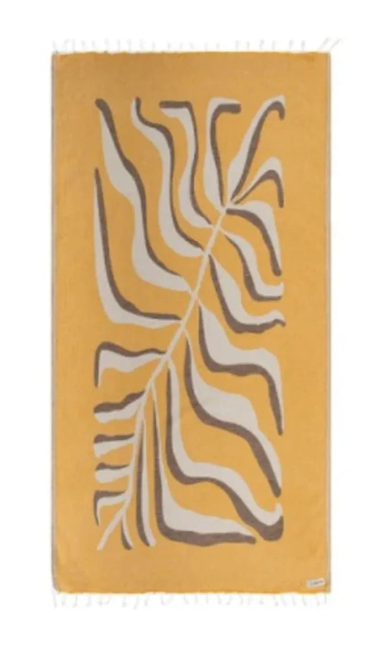 Sand Cloud Badetuch Golden Fern - Sunflower