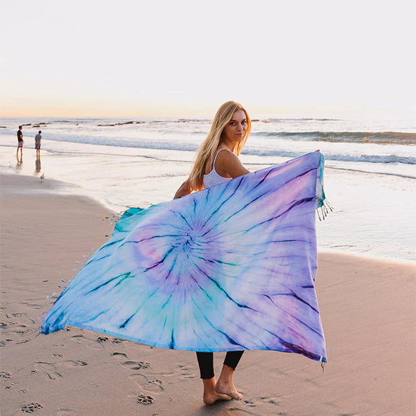 Sand Cloud Badetuch Luna - tie dye
