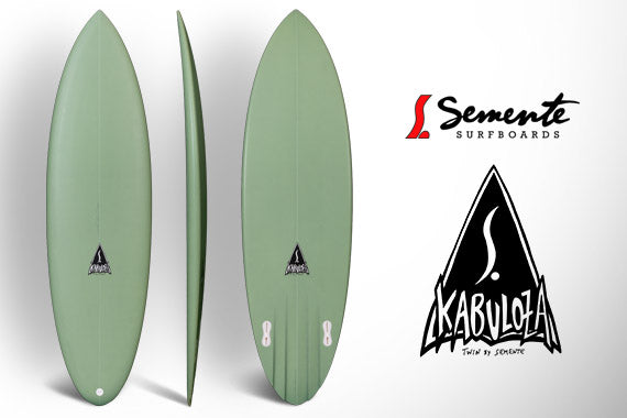 Semente Kabuloza Twin 6'0" 32.2L FCS II - clear