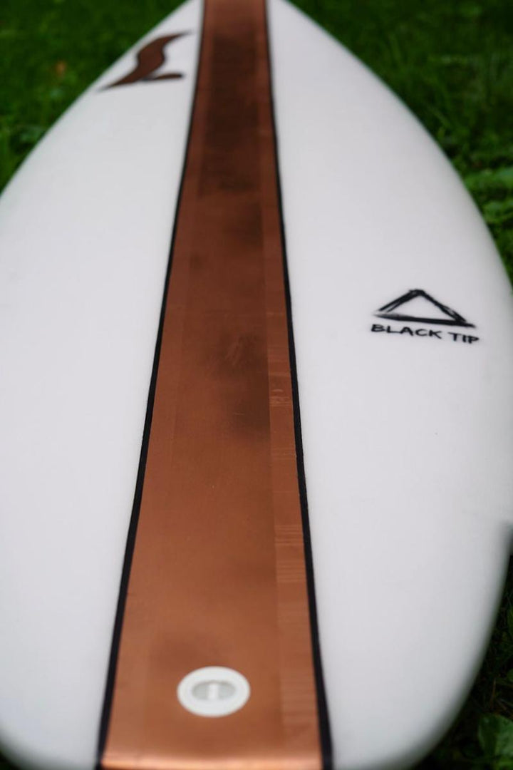 Semente Poolboard Black Tip 5'1" (HD Plugs, Gun Glassing) - Metallic