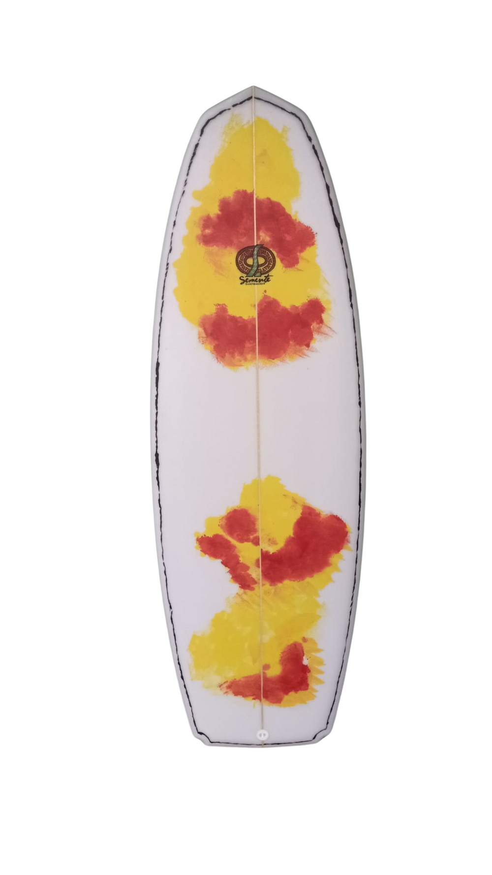 Semente Riverboard 5'2" Ugly Duckling- red/yellow