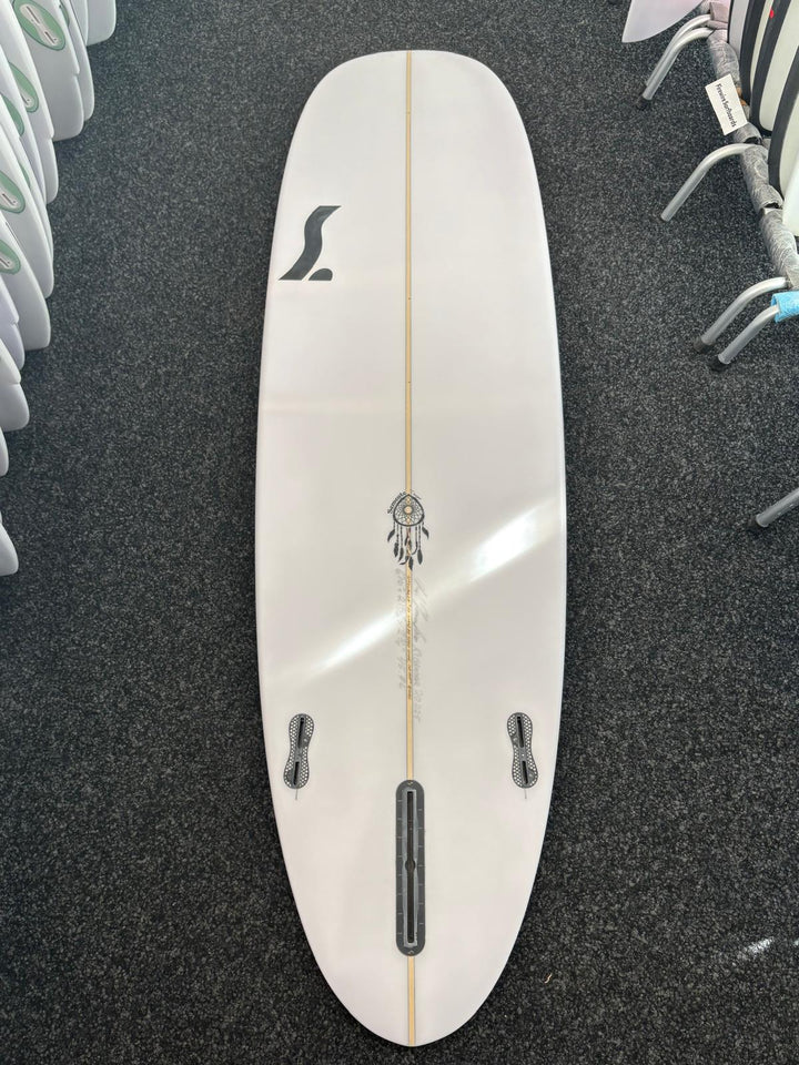 Semente Surfboards Midlength Shovel 6'10" - clear