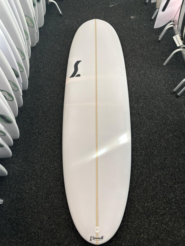 Semente Surfboards Midlength Shovel 6'10" - clear