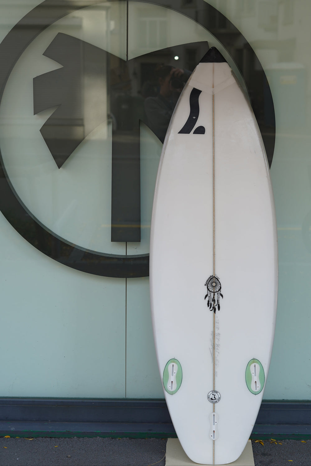 Semente Surfboards Poolboard Black Tip 5'3" Wingless (Occasion)