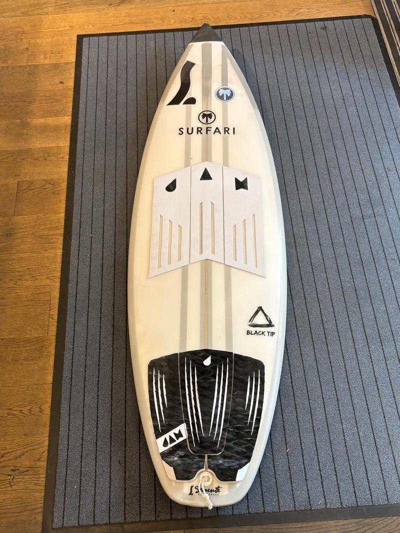 Semente Surfboards Poolboard Black Tip 5'3" Wingless (Occasion)