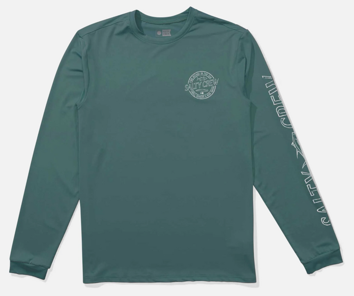 Salty Crew Herren Sunshirt Even Keel SS Tech Tee - hydro
