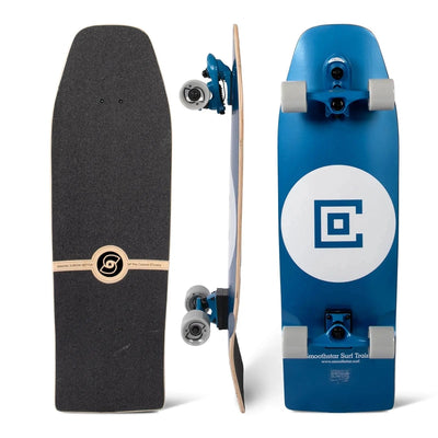 Smoothstar Connor O'Leary 34." THD Surfskate - Blue & White