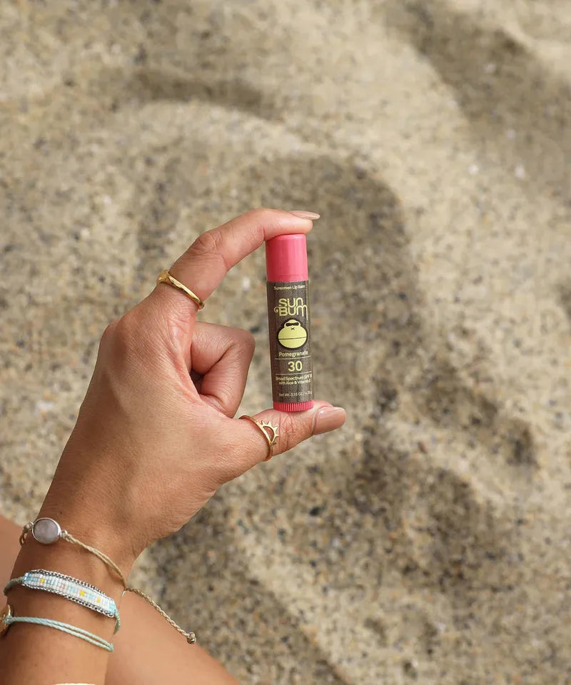 Sun Bum Original SPF 30 Sunscreen Lip Balm - Pomegranate