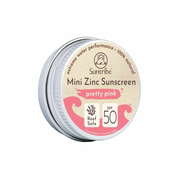 Suntribe Bio Zink Sonnencreme - pretty pink (15g)