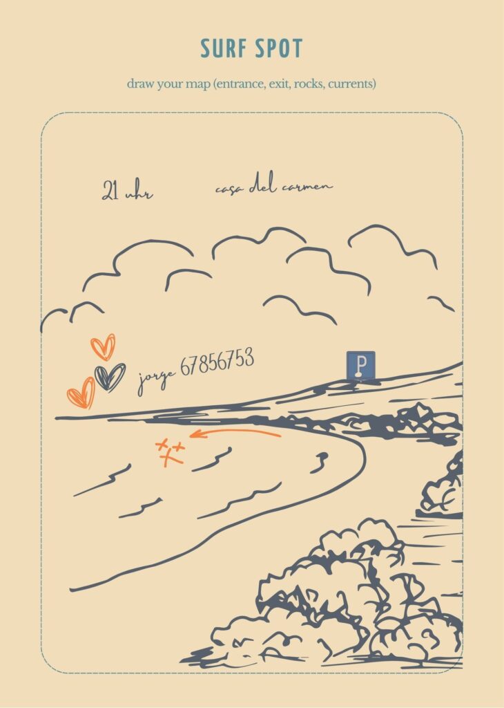 Surf Log Journal (engl.)