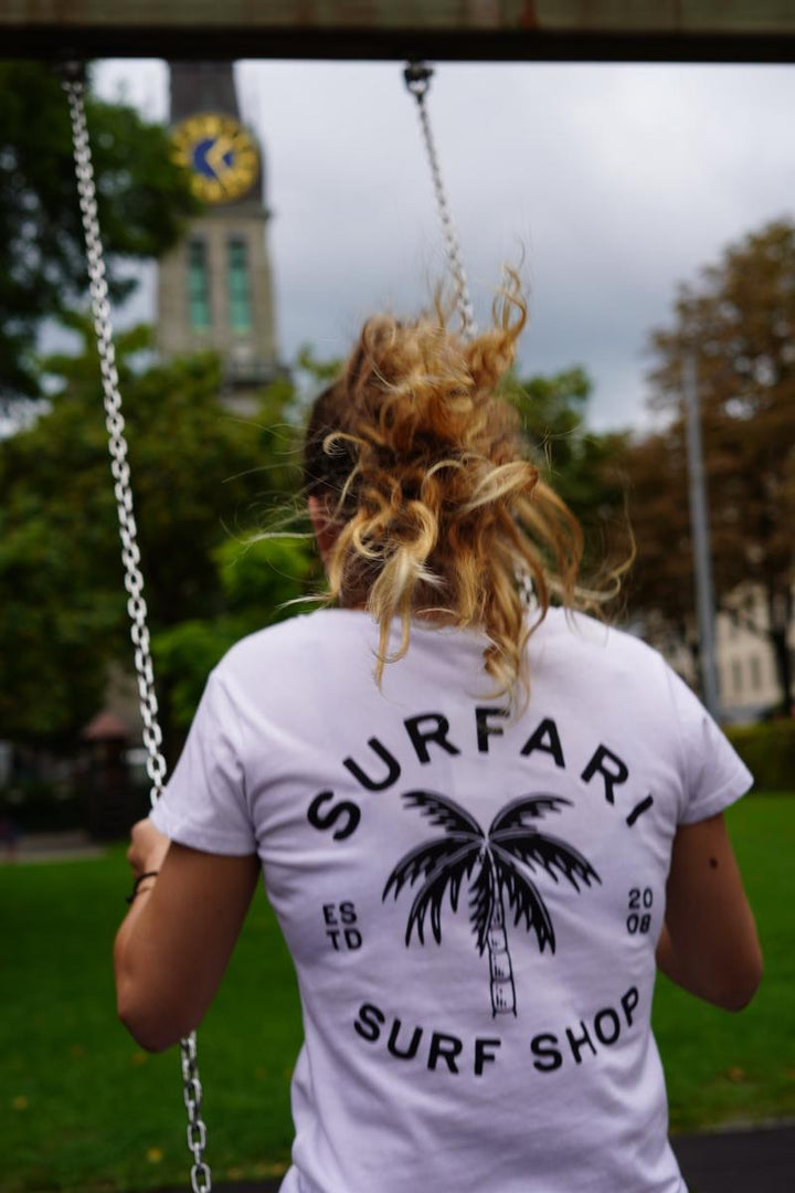 Surfari Damen T-Shirt - weiss