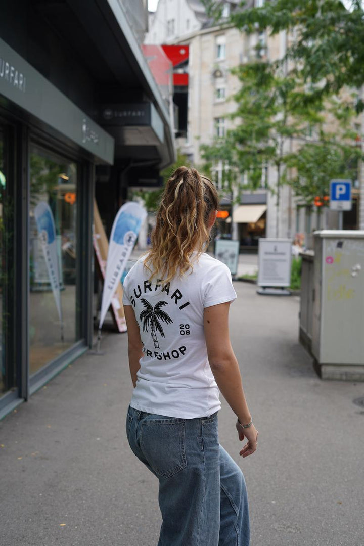 Surfari Damen T-Shirt - weiss
