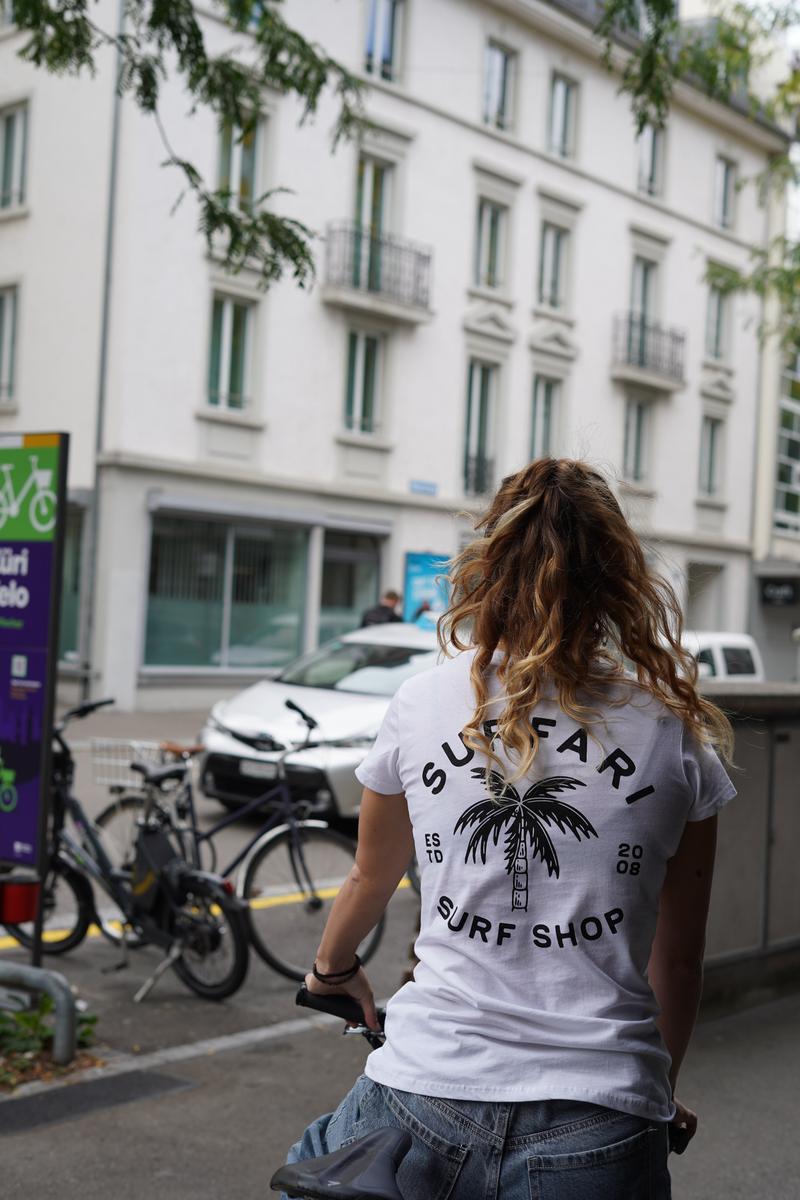 Surfari Damen T-Shirt - weiss