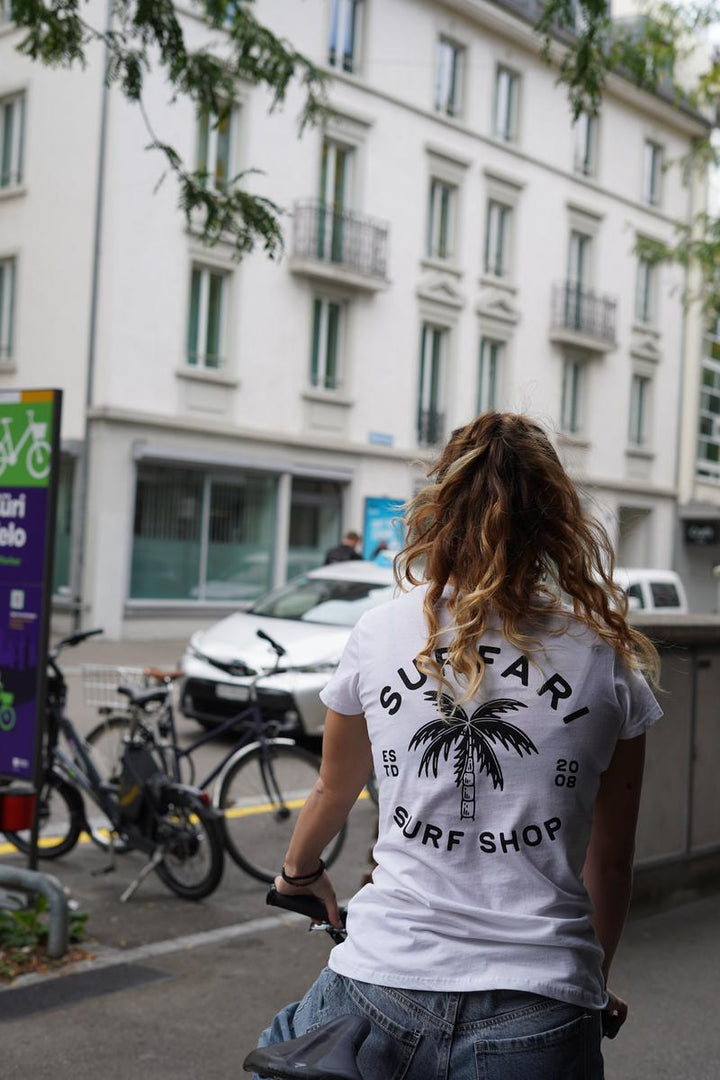 Surfari Damen T-Shirt - weiss