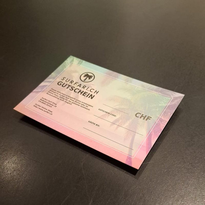 Surfari Gutschein