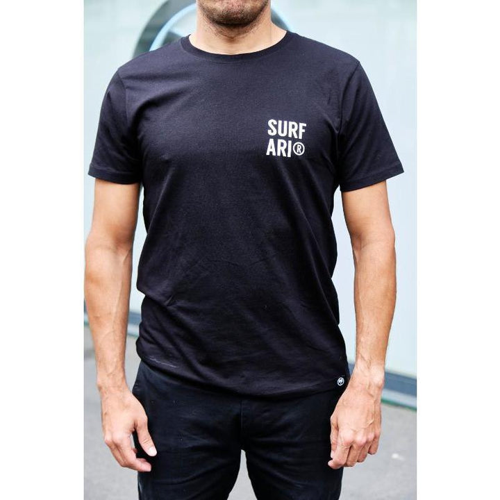 Surfari Herren T-Shirt ARI - schwarz