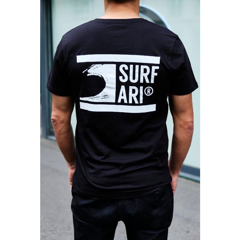Surfari Herren T-Shirt ARI - schwarz