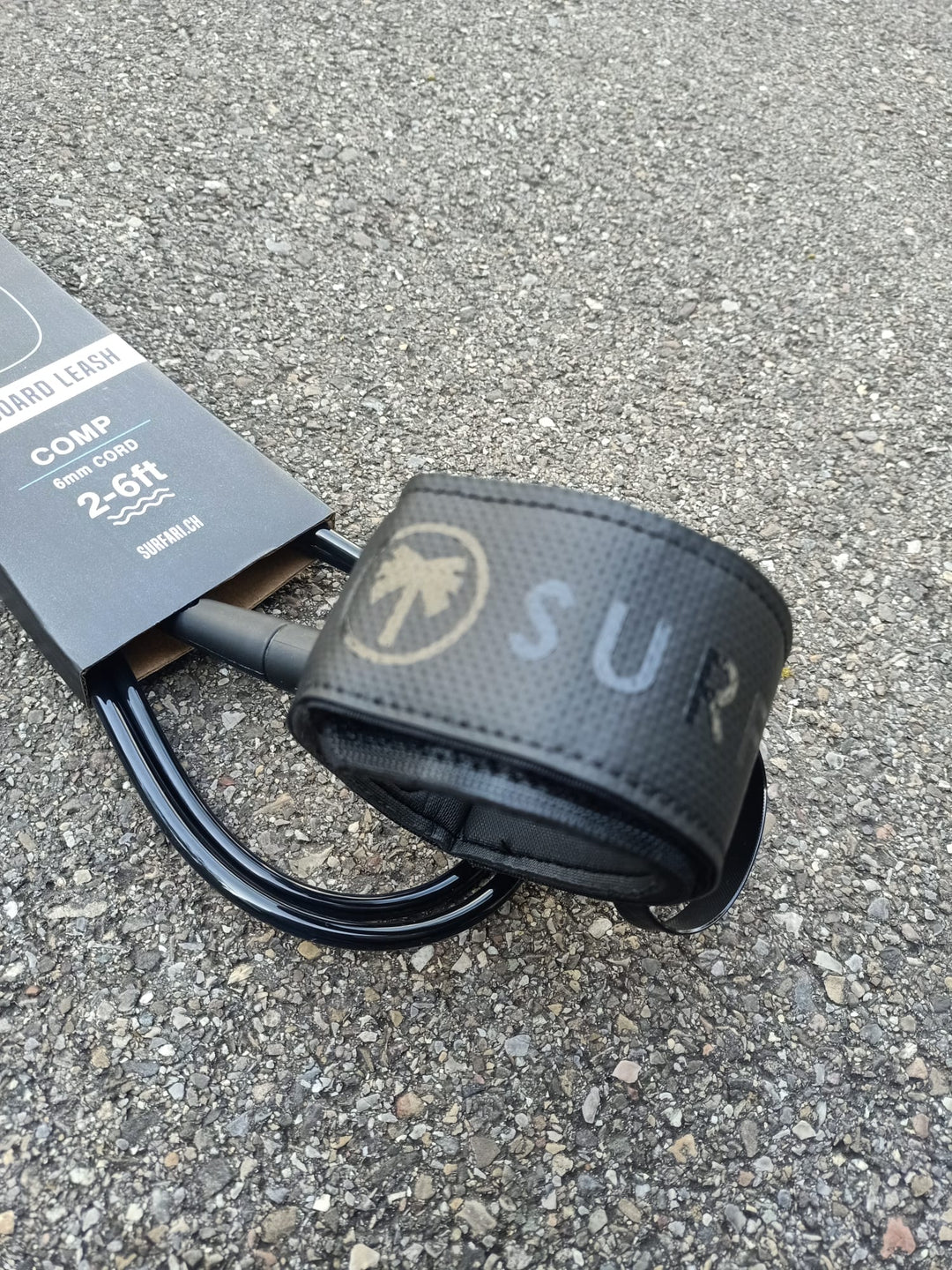 Surfari Leash 5' Comp - black