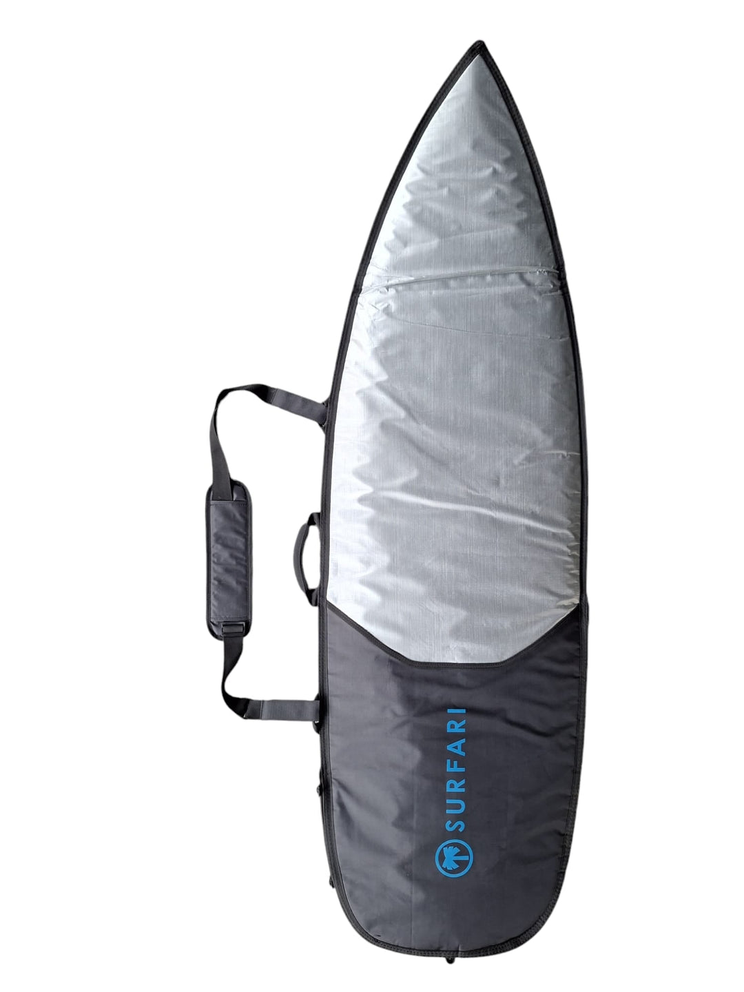 Surfari Single Boardbag Pool Edition 5'4" - silver