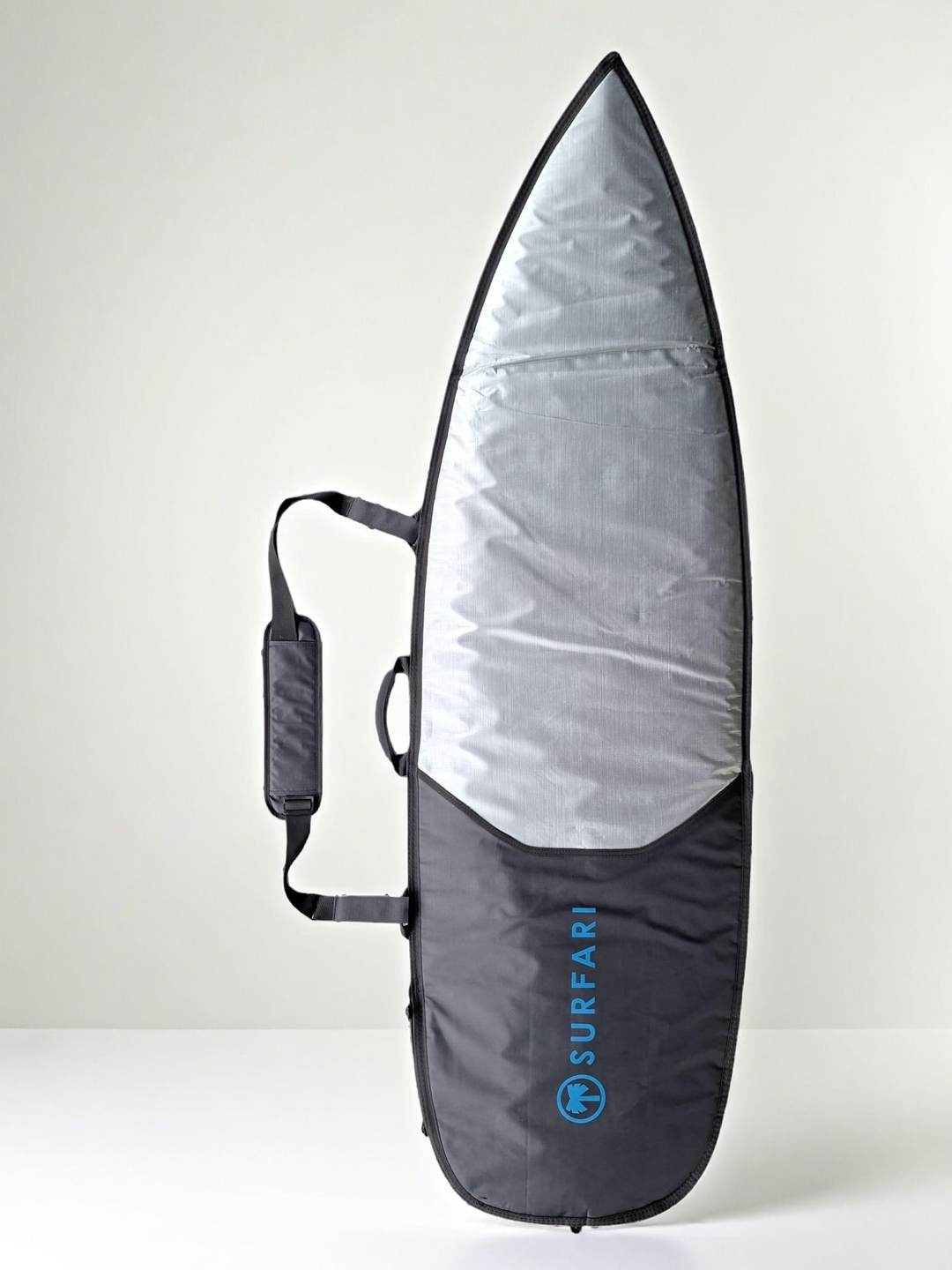 Surfari Single Boardbag Pool Edition 5'4" - silver