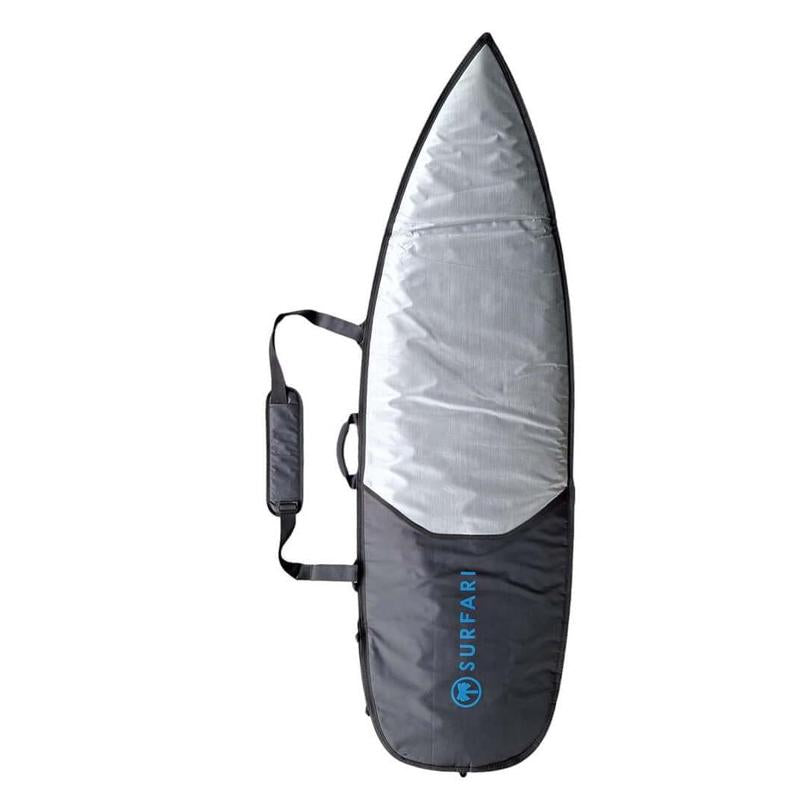 Surfari Single Day Boardbag Pool Edition 5'4" - silver