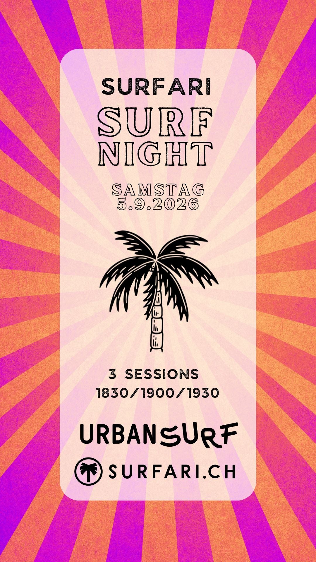 Surfari Surfsession @Urbansurf, 05.09.2026