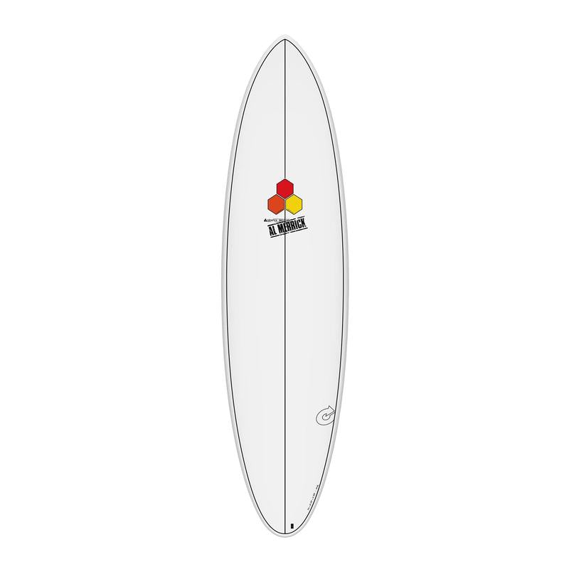 Surfboard CHANNEL ISLANDS X-lite M23 7.4 Weiss