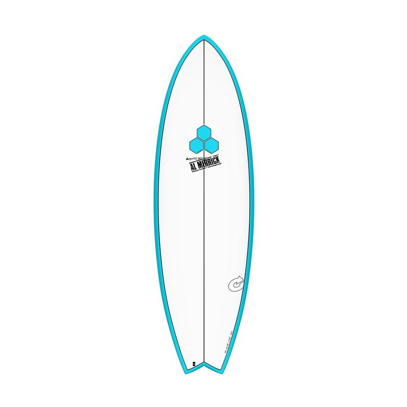 Surfboard CHANNEL ISLANDS X-lite PodMod 5.10 Blau