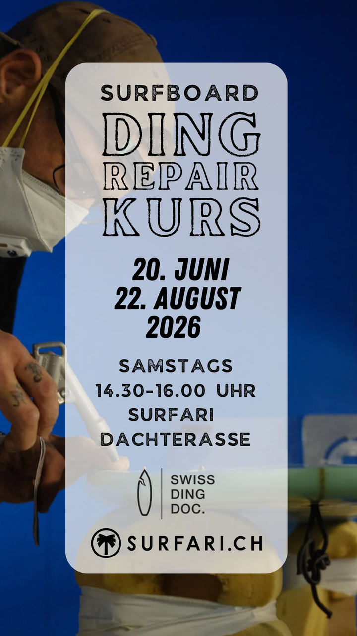 Surfboard Repair Workshop by Swiss Ding Doc 2026
