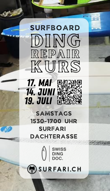 Surfboard Repair Workshop by Swiss Ding Doc