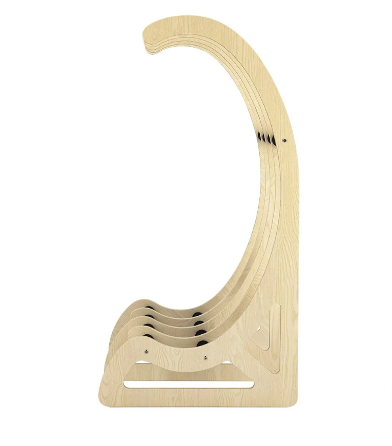 Surflogic Wooden Free Standing Surfboard Rack