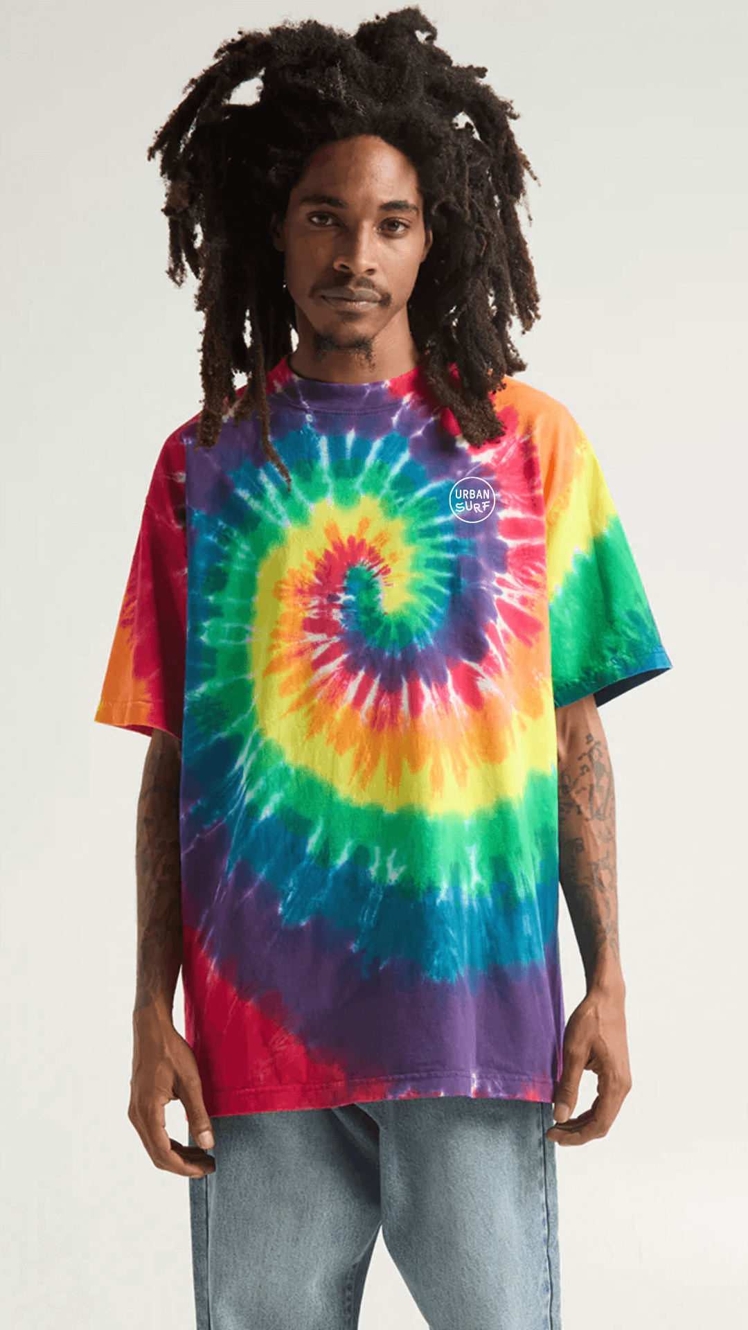 Urbansurf Unisex T-Shirt Shaka Tie Dye - classic