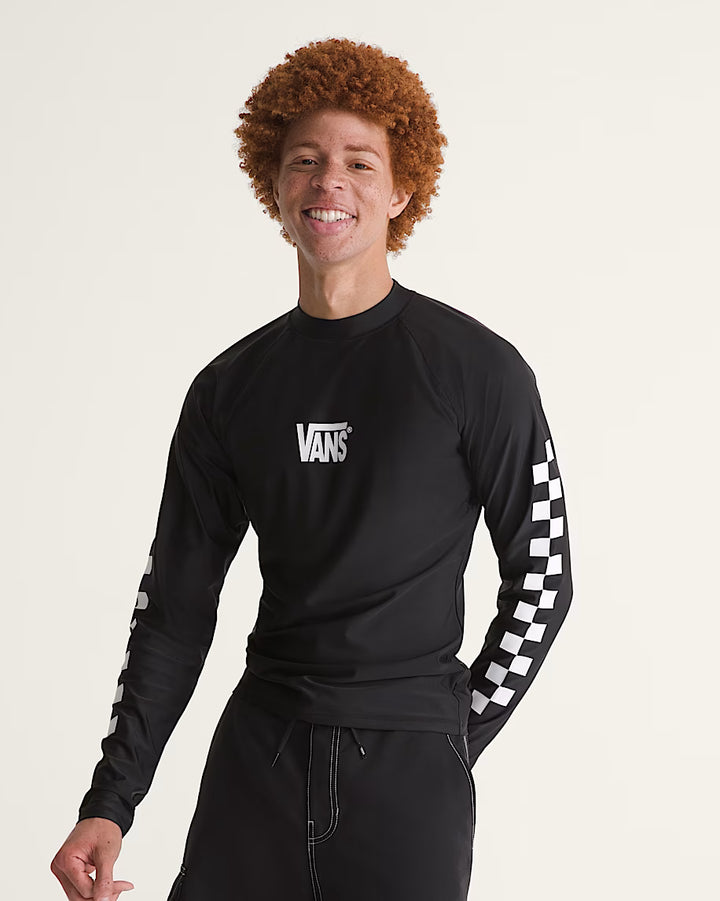 Vans Herren Lycra Rashguard langarm - black