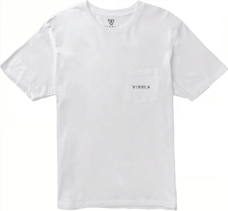 Vissla Herren Shirt Out The Window Premium - white