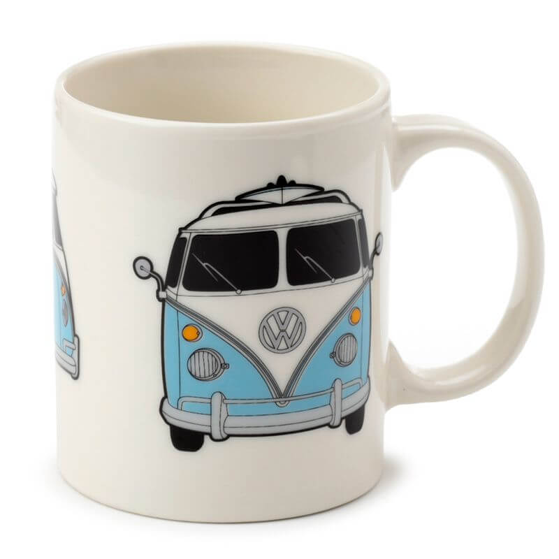 Volkswagen VW Tasse aus Porzellan Bulli T1 Camper Bus - Surf Begins