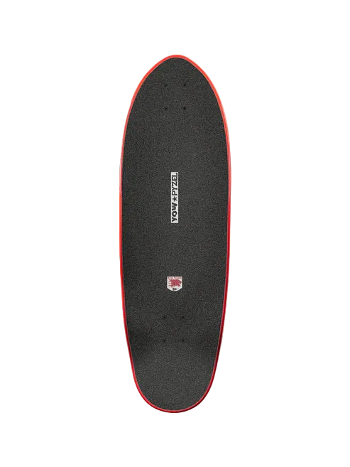 YOW Surfskate 32.6" Pyzel Red Tiger Complete