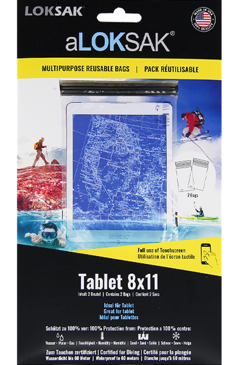 aLOKSAK Wasserdichte Tasche Tablet 8 x 11