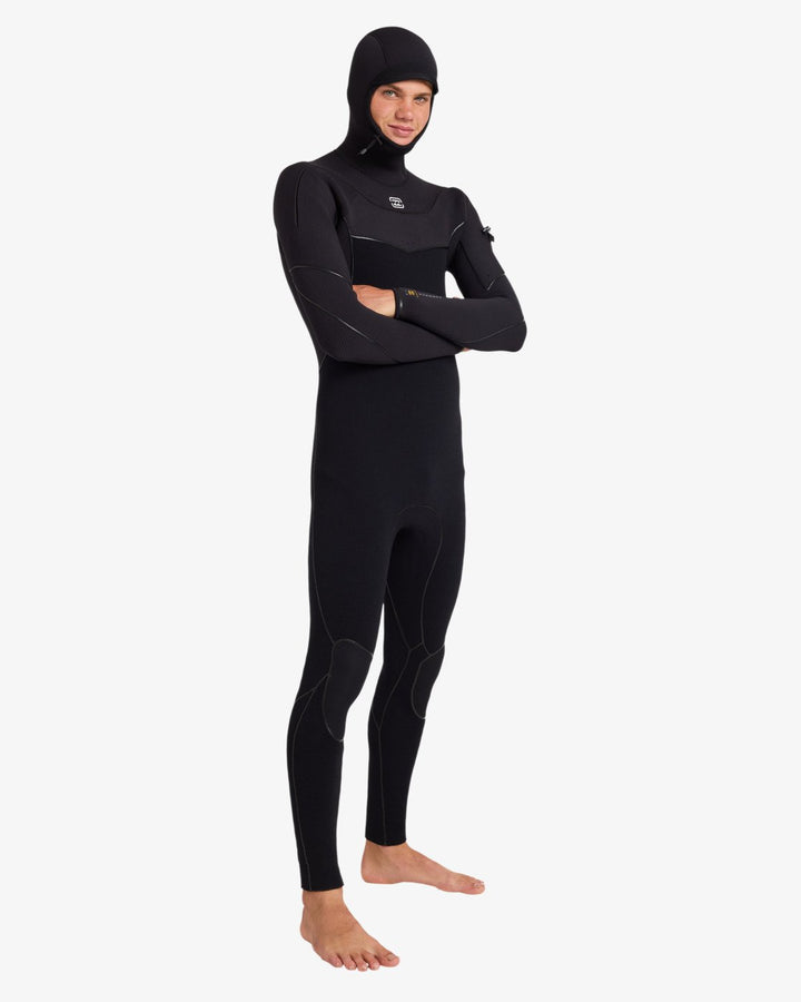 Billabong Herren 4/3mm CZ Furnace Ultra Gullwing HD - Black