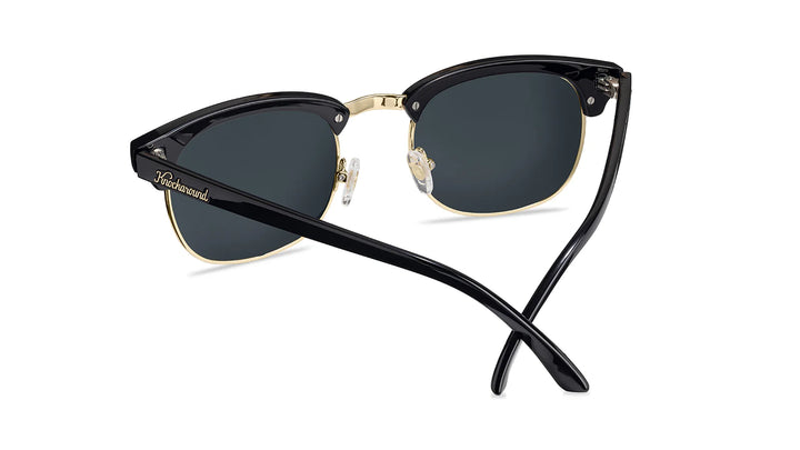Knockaround Sonnebrillen Brooklines - Glossy Black & Gold