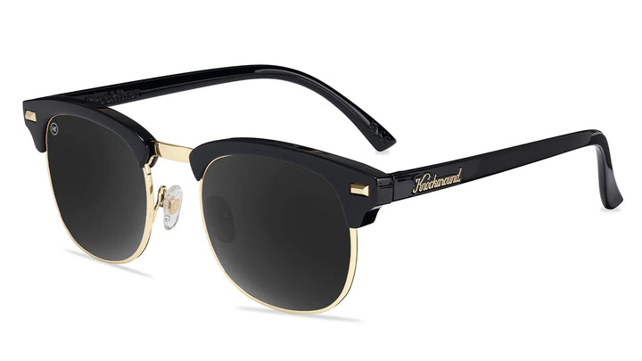 Knockaround Sonnebrillen Brooklines - Glossy Black & Gold