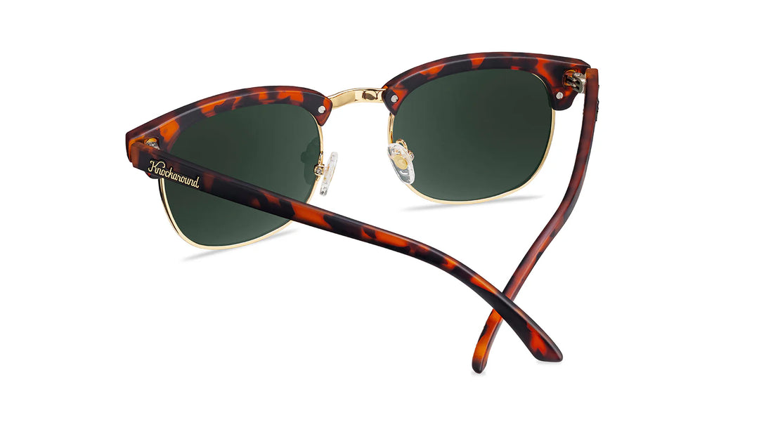 Knockaround Sonnenbrillen Brooklines - Matte Tortoise Shell & Gold