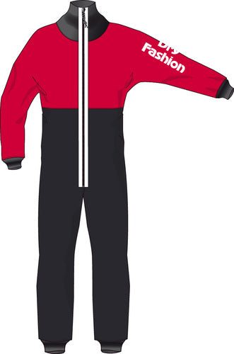 Dry Fashion Trockenanzug SUP-Advance Pro +  - schwarz/rot