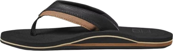 Reef Herren Flip Flops Cushion Dawn - black / tan
