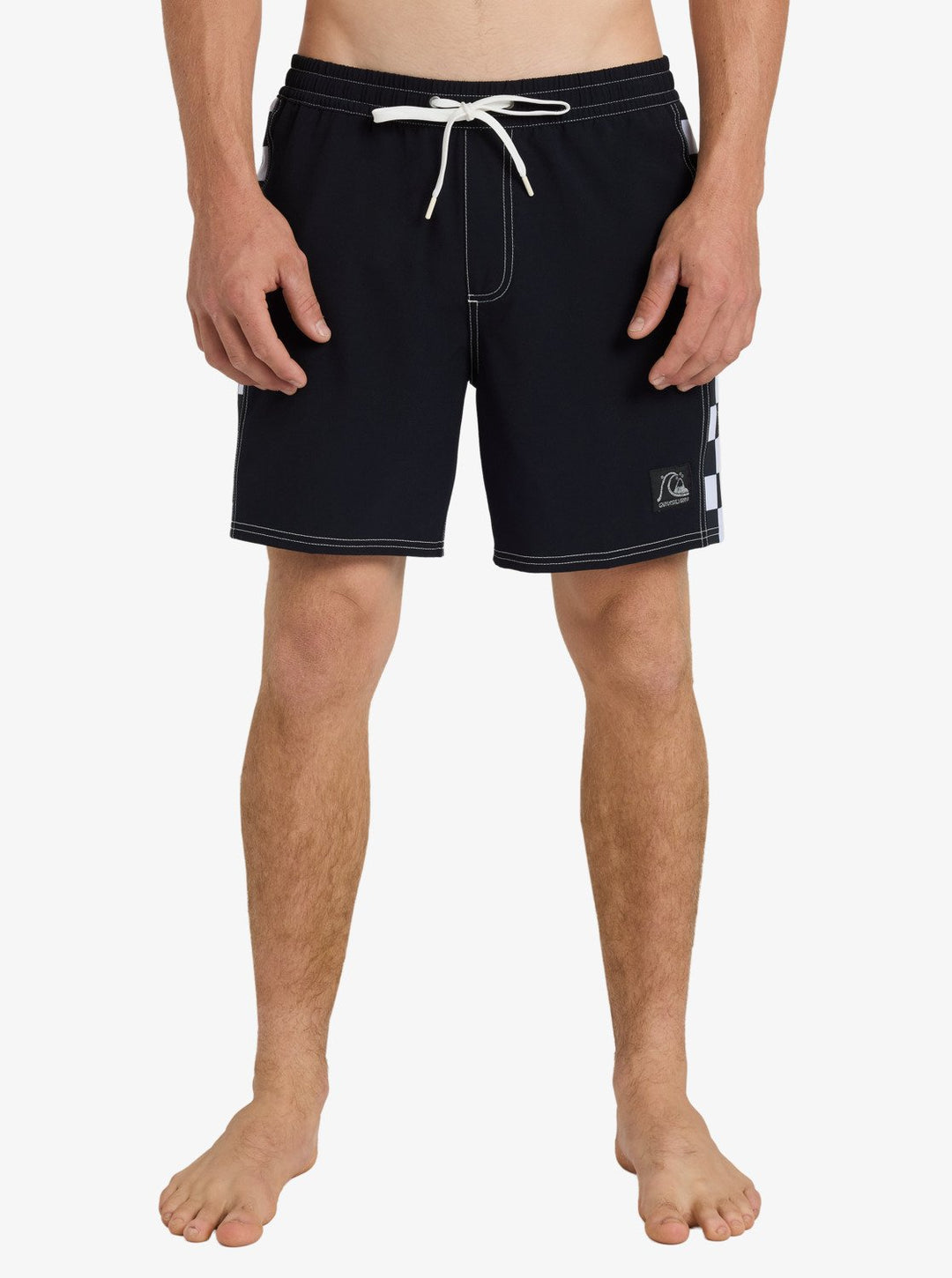 Quiksilver Herren Badehosen Original Arch Volley 17" Ohne Netz - Black
